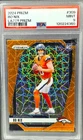 2024 Panini Prizm Football Bo Nix Orange Lazer Prizm RC #309 PSA 9