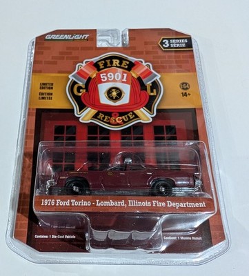 1976 Ford Torino - Lombard, Illinois 1:64 Scale Model Car - Greenlight 67030A