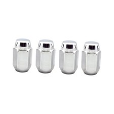 64002 Chrome Cone Seat Style Lug Nuts M12 x 1.5 Thread Size - Set of 4