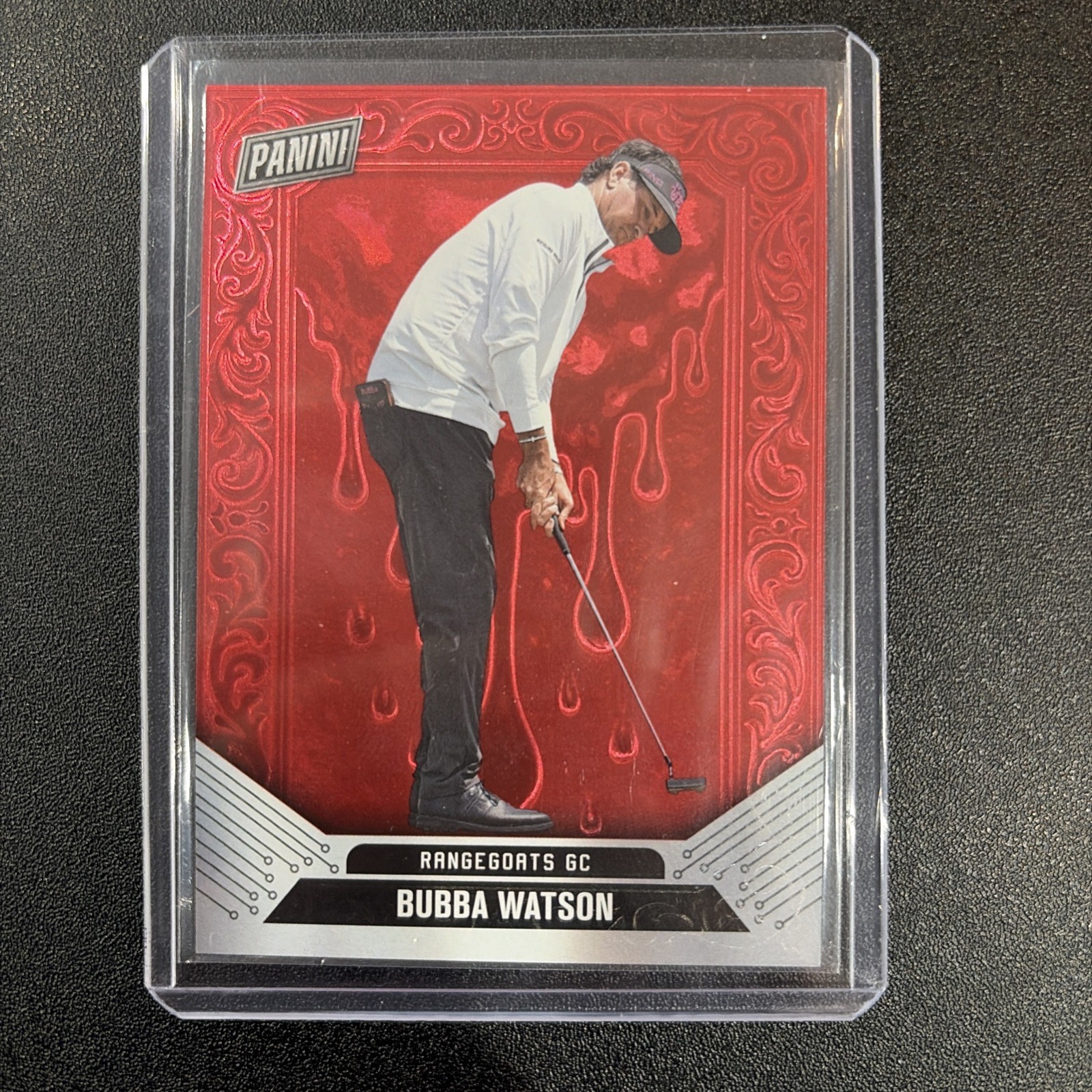 2025 Panini Cyber Monday - Red Drip #CM5 Bubba Watson /75