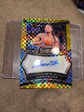 2024-25 Panini Select - Signatures Cason Wallace #SIG-CAS Gold Prizm /10 (AU)