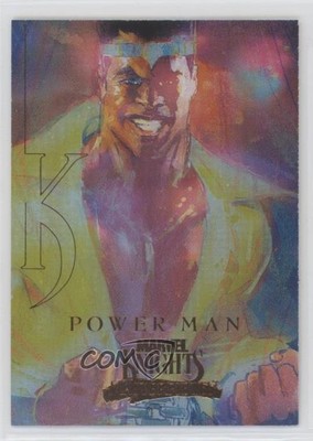 2008 Fleer Marvel Masterpieces Series 3 Marvel Knights Power Man #MK8 0y59