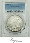 1879-S Morgan Silver Dollar PCGS MS63