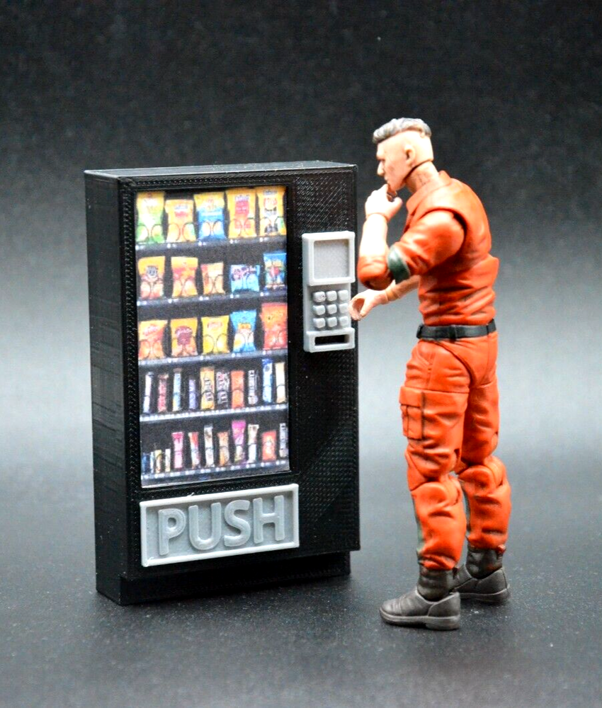1/18 Scale Star Wars DC Figure Vending Machine Custom Diorama Prop