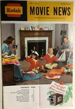 KODAK MOVIE NEWS Winter 1959-1960 small booklet