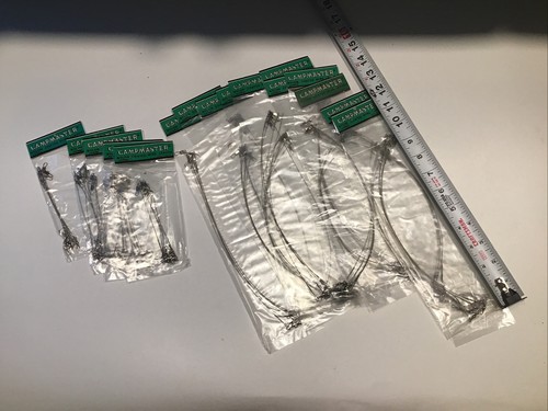 Nylon Coated Wire Leaders w/Snap & Swivel 6 & 12” inch - Qty 16 - Picture 8 of 8