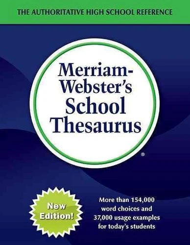 Merriam-Webster's School Thesaurus by Merriam-Webster, Inc 9780877793656 - Picture 1 of 1