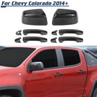 Side View Mirror & Door Handle Cover Trim For Chevy Colorado/GMC Canyon 2014-22