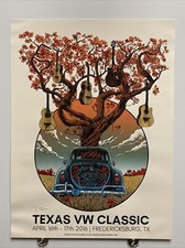 Vw Poster Texas Classic Screenprint Signed Tom Doyle 2016 Guitars In Tree Read Vw Poster Texas Classic Screenprint Signed Tom Doyle 2016 Guitars In Tree Read