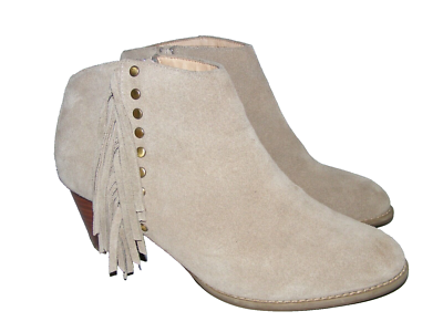 ＝LOVE Vionic Women Size 8.5 M Beige Taupe Suede Leather Boots Booties