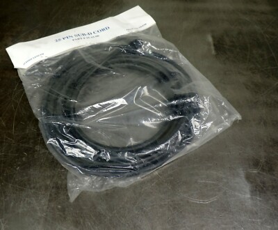 ASCO Numatics 25-15-90 25 Pin Sub D Cable Assembly  15' Length