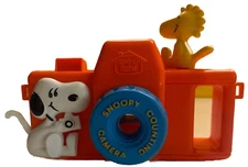 1972 Hasbro Romper Room Peanuts Snoopy Counting Camera Vintage Tested And Works!