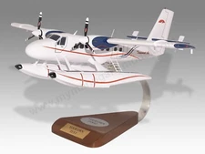 De Havilland Canada DHC-6-100 Twin Otter Transwest Desk Wood Model Large 1/48