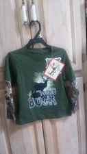 REALTREE  Lil' Joey "Young Buck"   Boys T-Shirt  Size 3T
