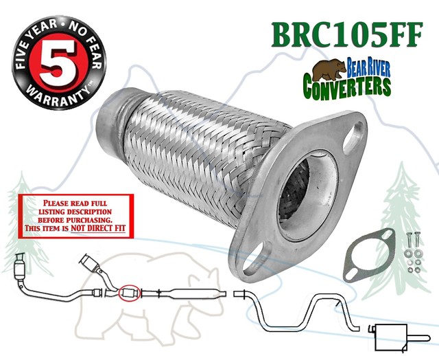 Flange Flex Coupling Exhaust Pipe Repair for Chevy Malibu 3.5l for sale