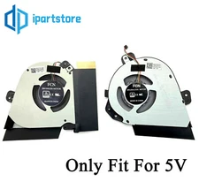 For Asus ROG Zephyrus GA502D GA502DU GU505D GU505 GU505DU 5V CPU&GPU Cooling Fan
