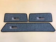 Madmatz Volkswagen Transporter T5 / T6 / T6.1 door step mat set - 3 piece - Grey