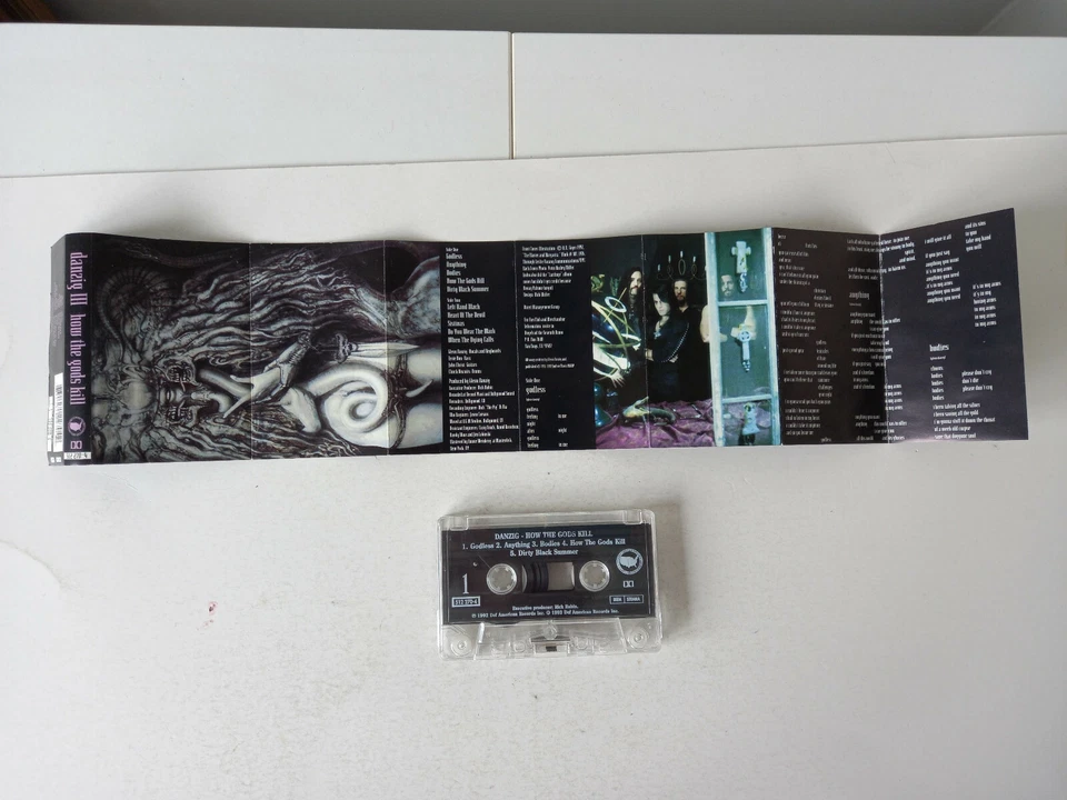 DANZIG    HOW THE GODS KILL    CASSETTE TAPE    - Image 3 of 4