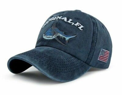 Herren Baseball Cap Stickerei Frauen Snapback Hüte Hip Hop Denim Hai Mütze Caps