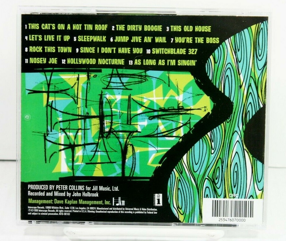The Brian Setzer Orchestra The Dirty Boogie Music CD