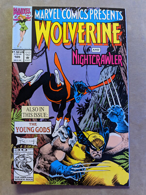 Marvel Comics Presents #105, Wolverine, Ghost Rider, 1992.