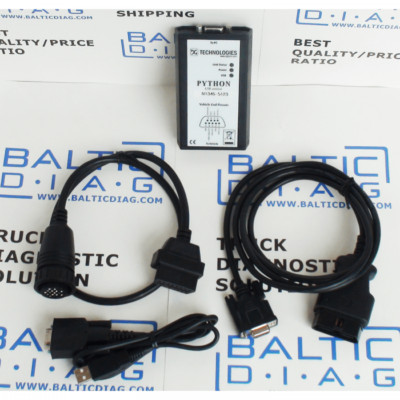 KUBOTA TAKEUCHI PYTHON DIAGNOSTIC TOOL INTERFACE AND CABLES SERVICE TOOL