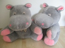 2  x  Riesen - Hippo , Plüsch - Figur , Promo - Artikel , limitierte Auflage 