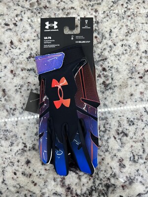 under armour Football Dog Gloves F8 Glue Grip Size Large | eBay