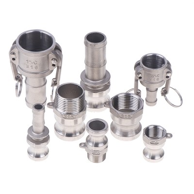 Stainless Steel Garden Sprinkler Camlock Fitting Adapter For Hose Pumps Fittings