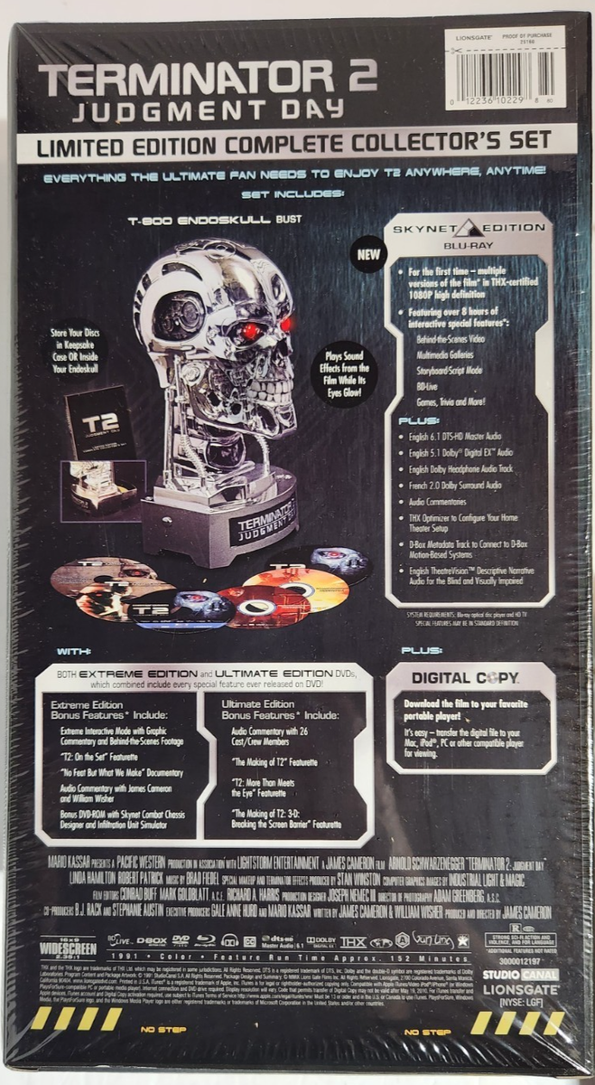 廃盤 新品未開封 Terminator2 ターミネーター2 Blu-ray Amazon.com: Terminator 2 4K Restored Edition [Blu-ray