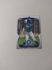 2023 Bowman Baseball 1st Bowman #BP-28 Martin Gonzalez (RC)