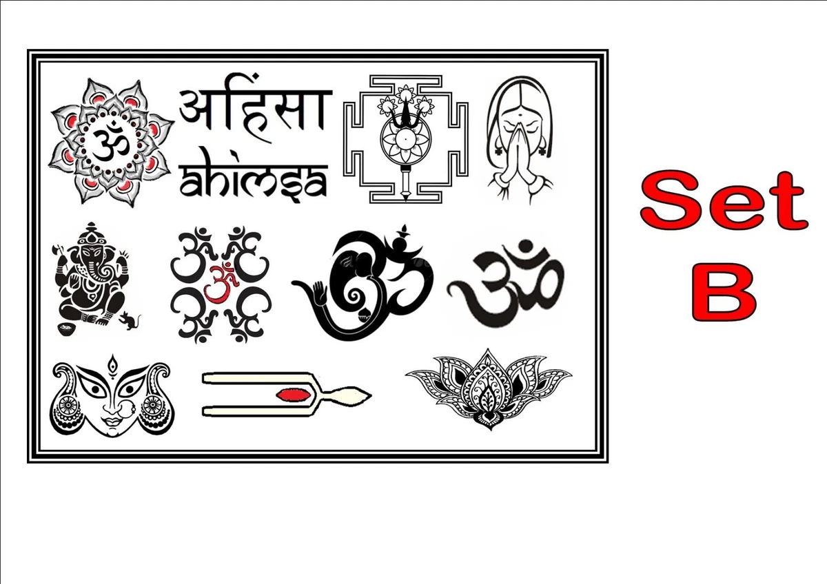 Hindu Symbol Tattoos hindu-symbol-tattoos