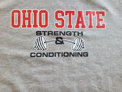 Ohio State Buckeyes Strength and Conditioning Nike XL Tee New