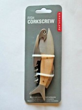 KIKKERLAND FISH Corkscrew, Waiters Friend, Bo...