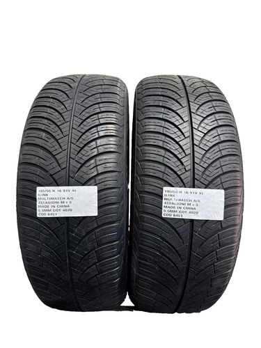 2 Pneus été Kormoran 195/55 R16 91V XL - DOT 0721, 4.5 Mm - Occasion Excellent état