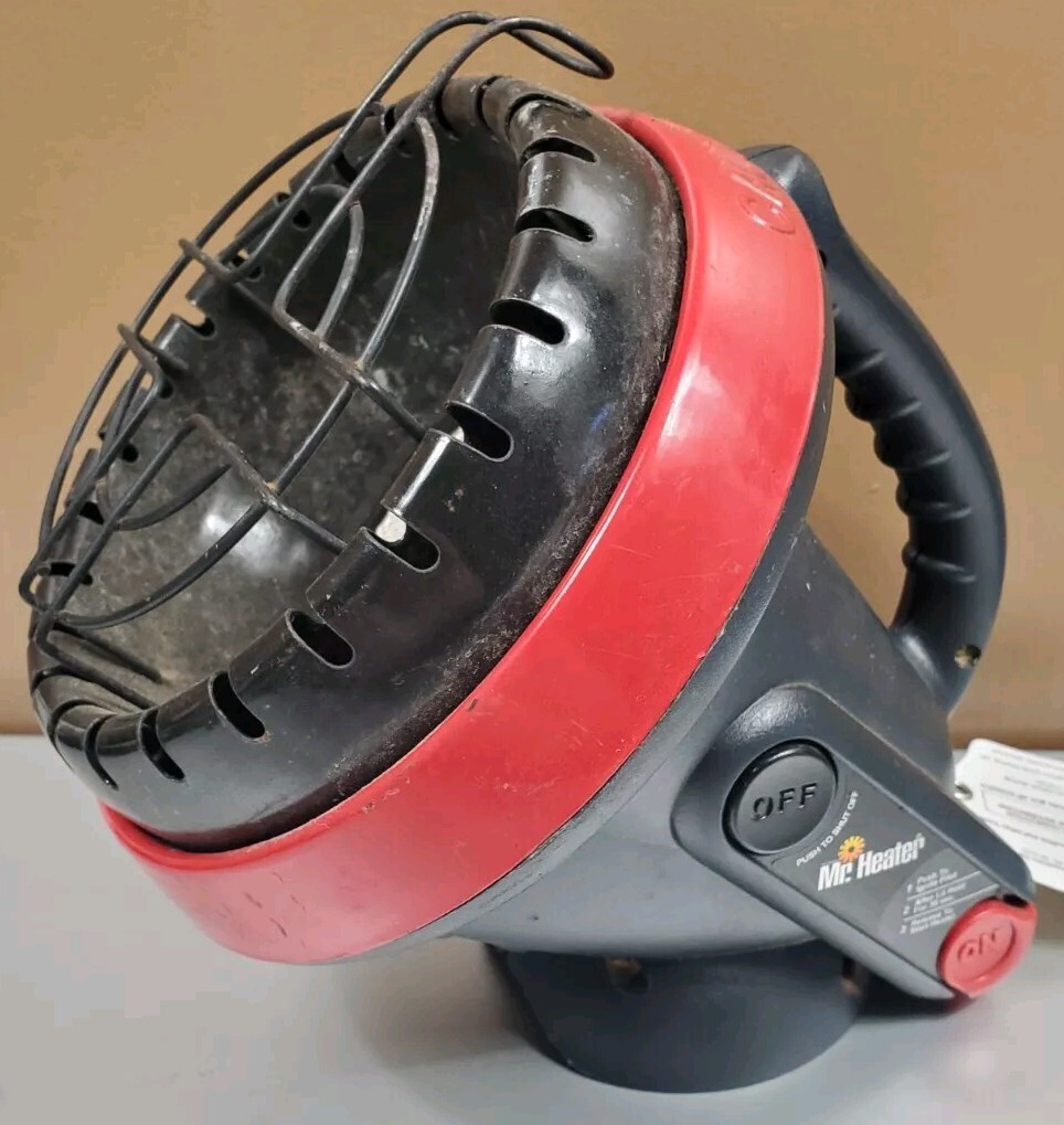 Mr. Heater Little Buddy MH4B Black Red Portable Propane Heater eBay