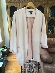 suede cardigan jacket