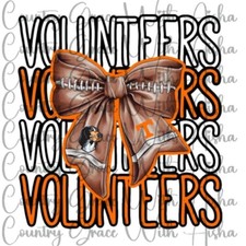 Sublimation Print Transfer Vols Football Ready to Press Paper Ink Heat Transfer