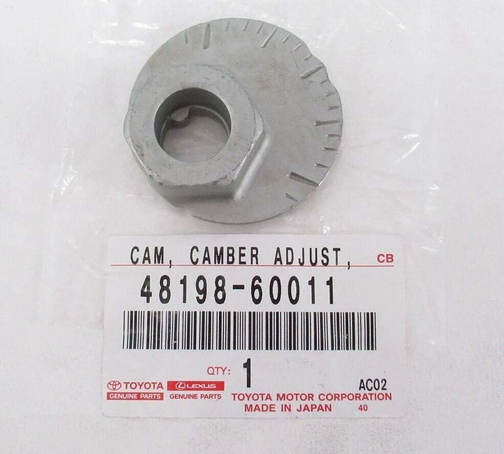 Genuine OEM Toyota Lexus 48198-60011 Front Camber Adjust Cam | eBay