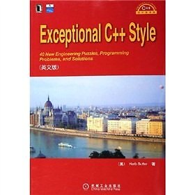 Exceptional C + + Style (English)(Chinese Edition), SA TE, Good Condition, ISBN