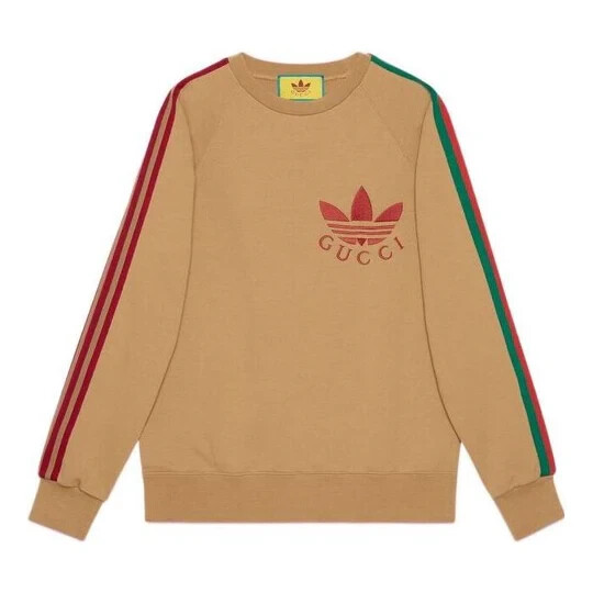 GUCCI X ADIDAS Cotton Jersey Sweatshirt Jumper Size XS GUCCI X ADIDAS Cotton Jersey Sweatshirt Jumper Size XS
