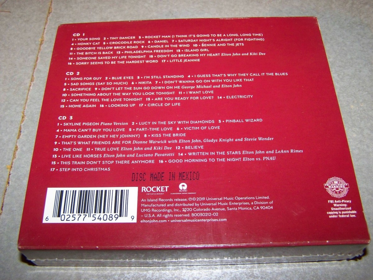 ELTON JOHN DIAMONDS 3 CD SET THE ULTIMATE GREATEST HITS | eBay