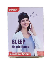 Sleep Headband W/ 10 Hr Play Ultra Thin HD Stereo Speakers Sweatproof Headphones