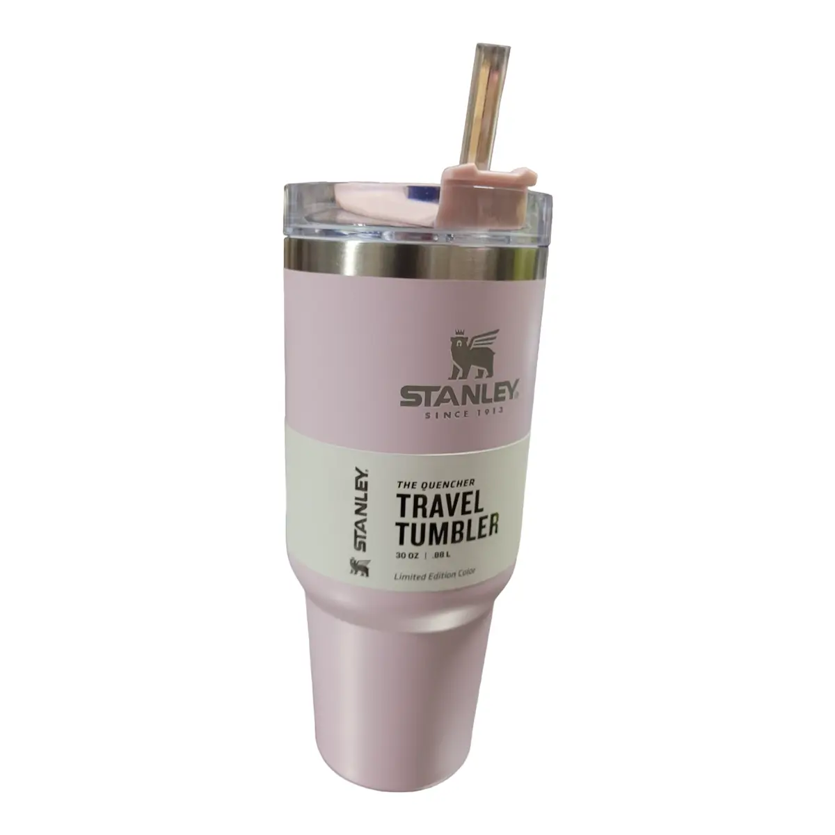 Stanley 30oz Quencher Travel Tumbler Flawless Pink Target Limited Ed Blem