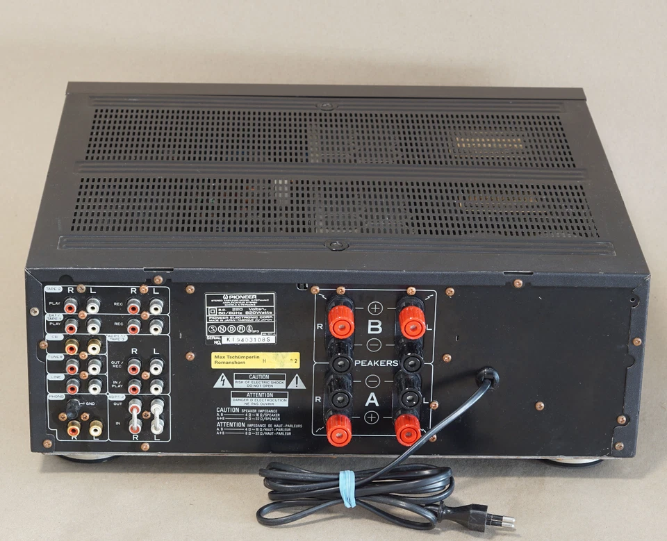 Pioneer A-757 MKII potenter Vollverstärker * vom Händler - Bild 4 von 4