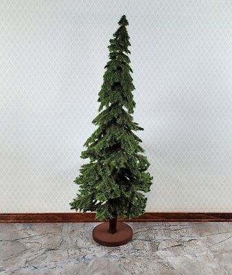Tall Conifer Evergreen Pine Spruce Tree Scenery 10'' Tall Miniature Model RR