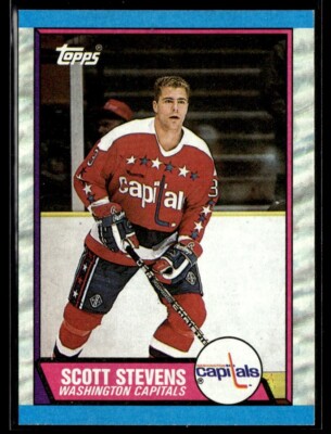 1989-90 Topps #93 Scott Stevens Washington Capitals | eBay