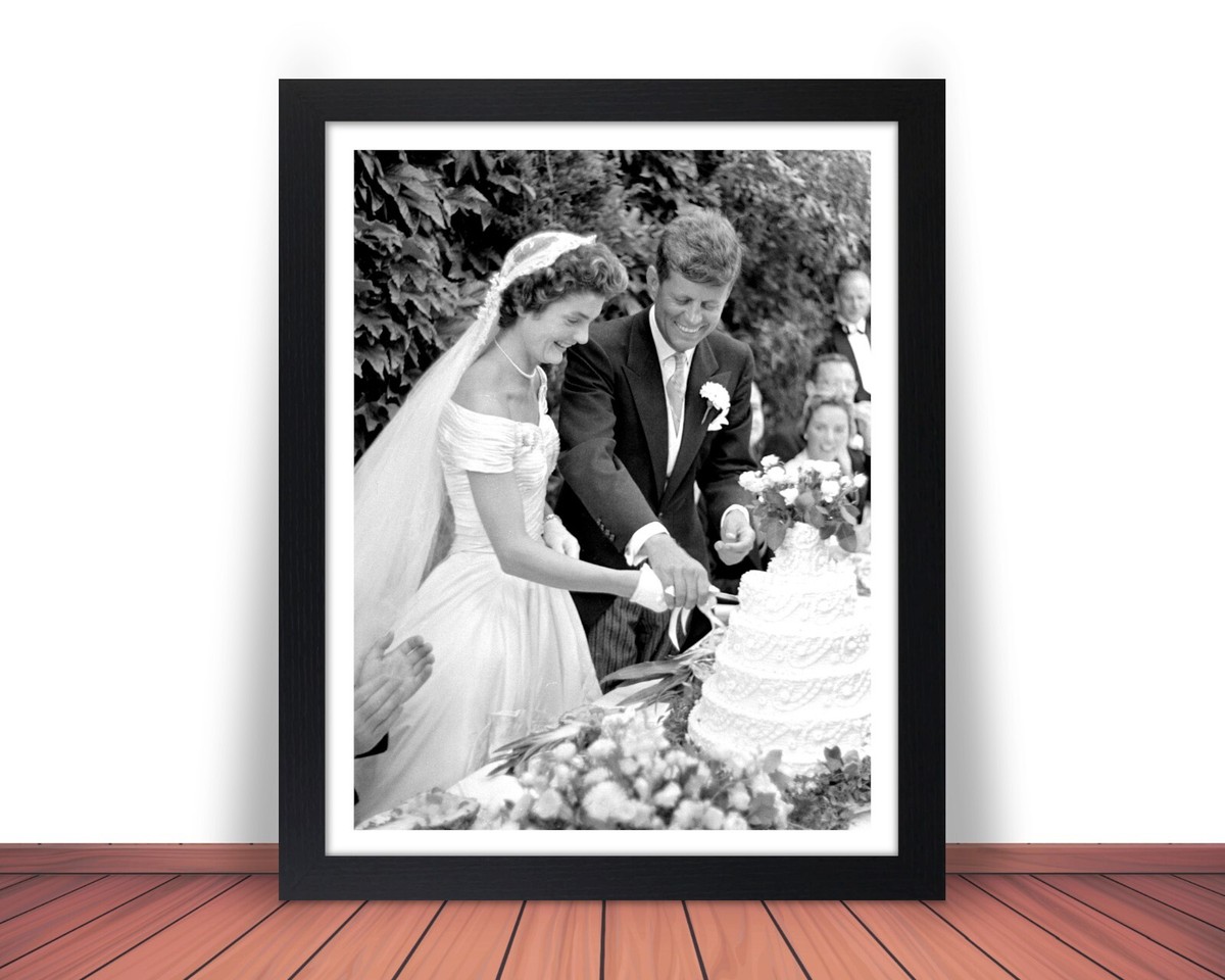 Framed JOHN & JACKIE KENNEDY Wedding Photo Picture JFK Jacqueline 8x10 11x14 W1 | eBay Framed JOHN & JACKIE KENNEDY Wedding Photo Picture JFK Jacqueline 8x10 11x14 W1 | eBay
