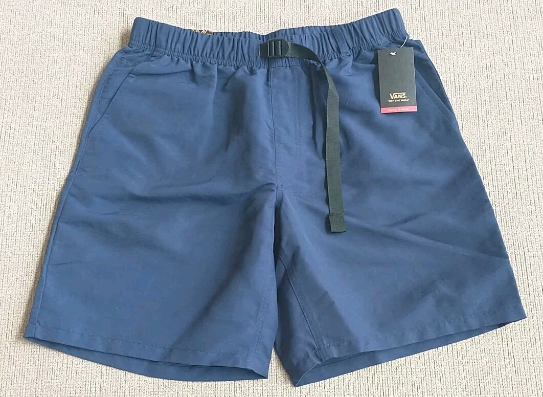 Vans Range Pantaloncini Elasticizzati Vestibilità Larga Uomo Medium (30 32") 20" Cucitura Esterna