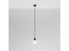 Sollux Lighting Hängeleuchte Edison Schwarz
